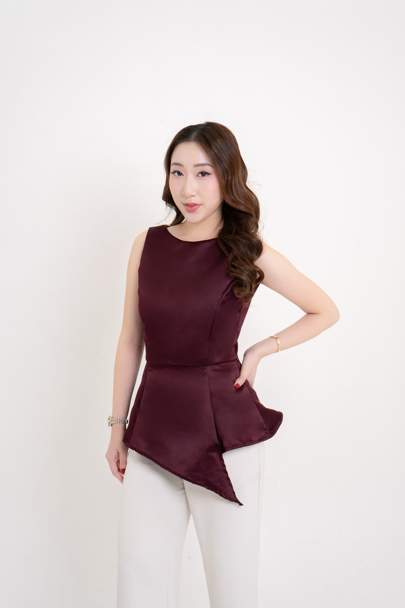Eliana Peplum Top